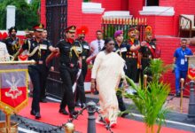 President of India at IMA dehradun