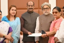 TMC mp with om birla
