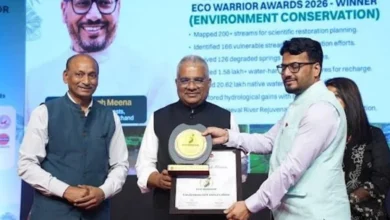Uttarakhand IFS officer Dharam Singh Meena has been honoured with the Eco-Warrior Award 2026