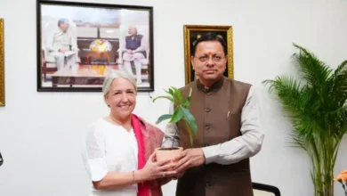 A delegation of international film producers met with Chief Minister Pushkar Singh Dhami.